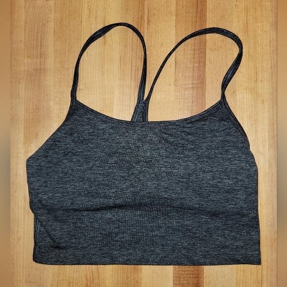 OFFLINE By Aerie Recharge Racerback Sports Bra, Small, Set of 2, Black and Navy - Picture 2 of 7